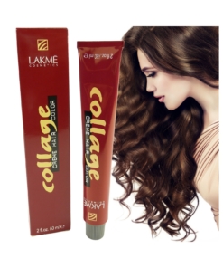 Lakme Collage Creme Hair Color 60ml Haar Farbe Coloration - Verschiedene Nuancen - 07/65 Mahony Chestnut Medium Blonde/Mahagoni Kastanien Mittel Blond