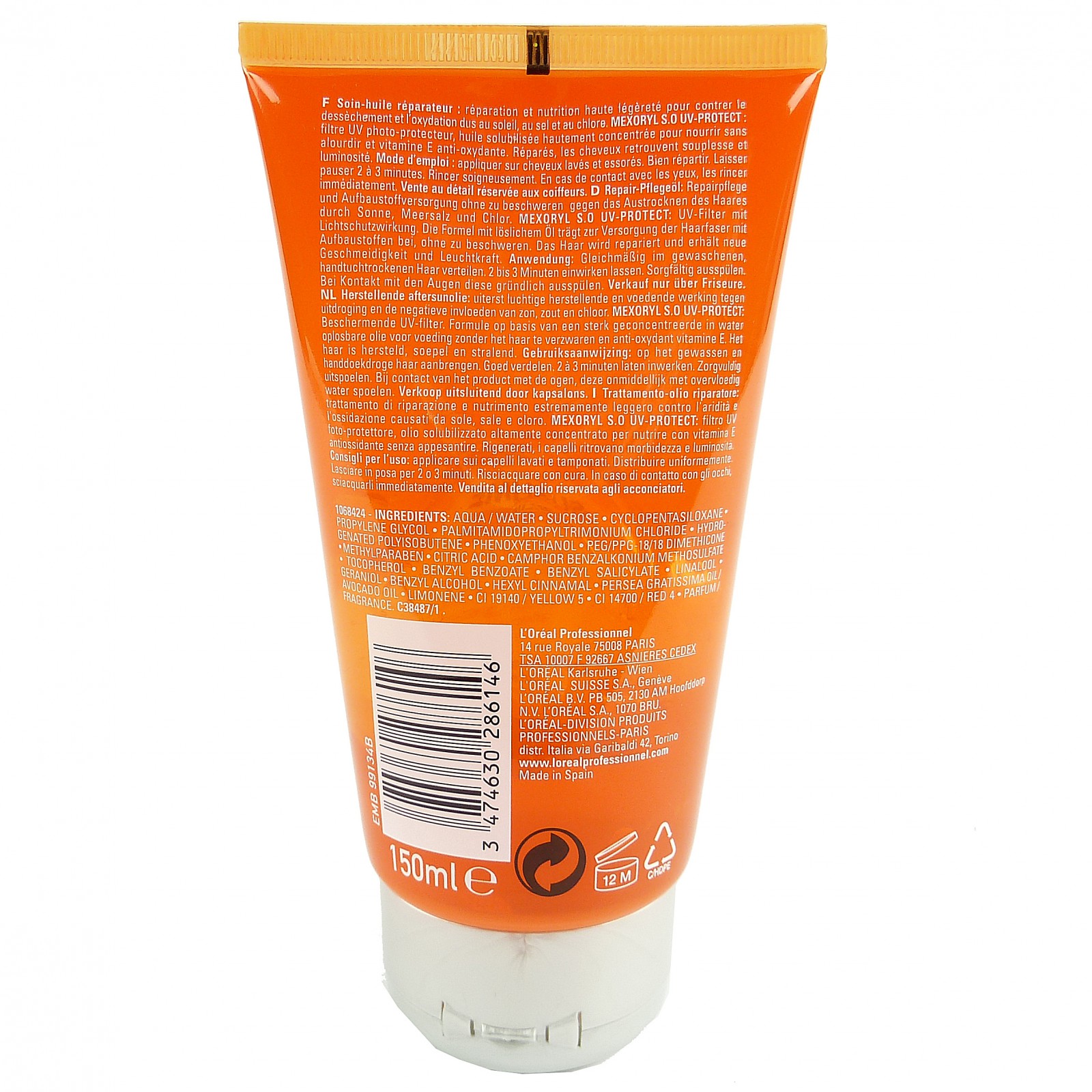 Loreal Solar Sublime Apres Sun Repair - Haar Pflege Öl UV ...