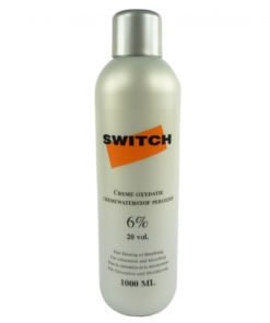 Switch Creme Wasserstoff Peroxyd 6% 20vol - Haar Blondierung - 1000ml