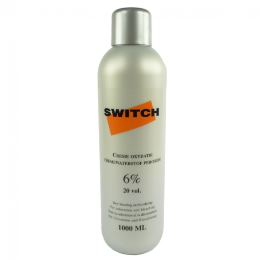 Switch Creme Wasserstoff Peroxyd 6% 20vol - Haar Blondierung - 1000ml
