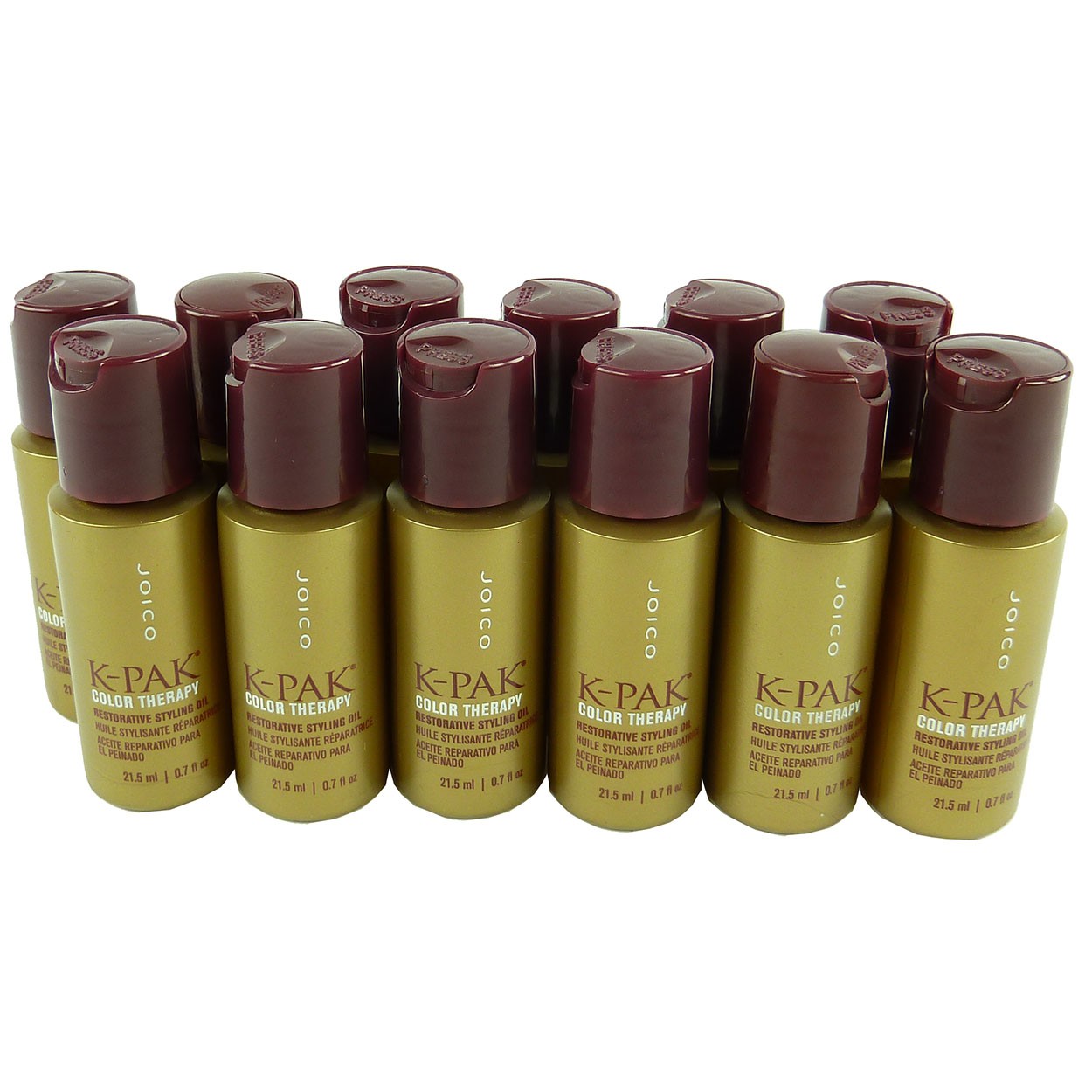 Joico KPAK Color Therapy Restorative Styling Oil Multipack 12 x 21.5ml