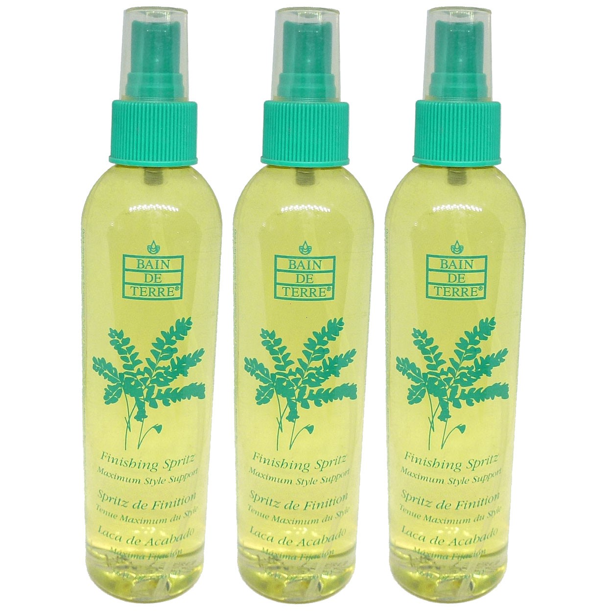 Bain de Terre - Finishing Spritz Haar Spray Styling Pflege Multipack 3x200ml