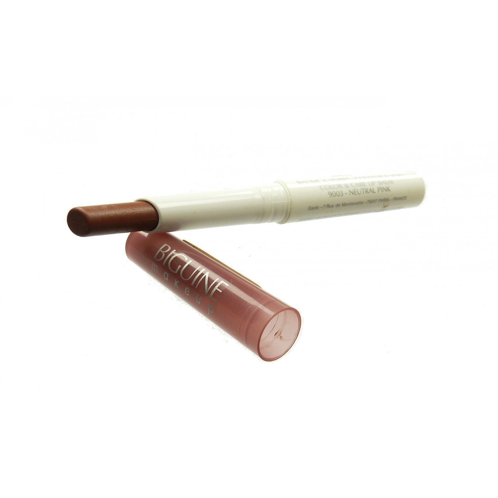 BIGUINE PARIS BAUME A LEVRES Lippen Balsam Pflege Glanz Make up 2.5g - 9003 Neutral Pink