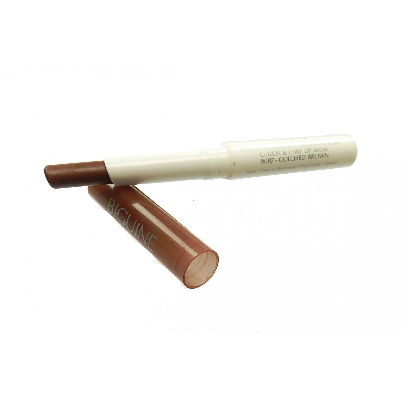 BIGUINE PARIS BAUME A LEVRES Lippen Balsam Pflege Glanz Make up 2.5g - 9007 Colored Brown