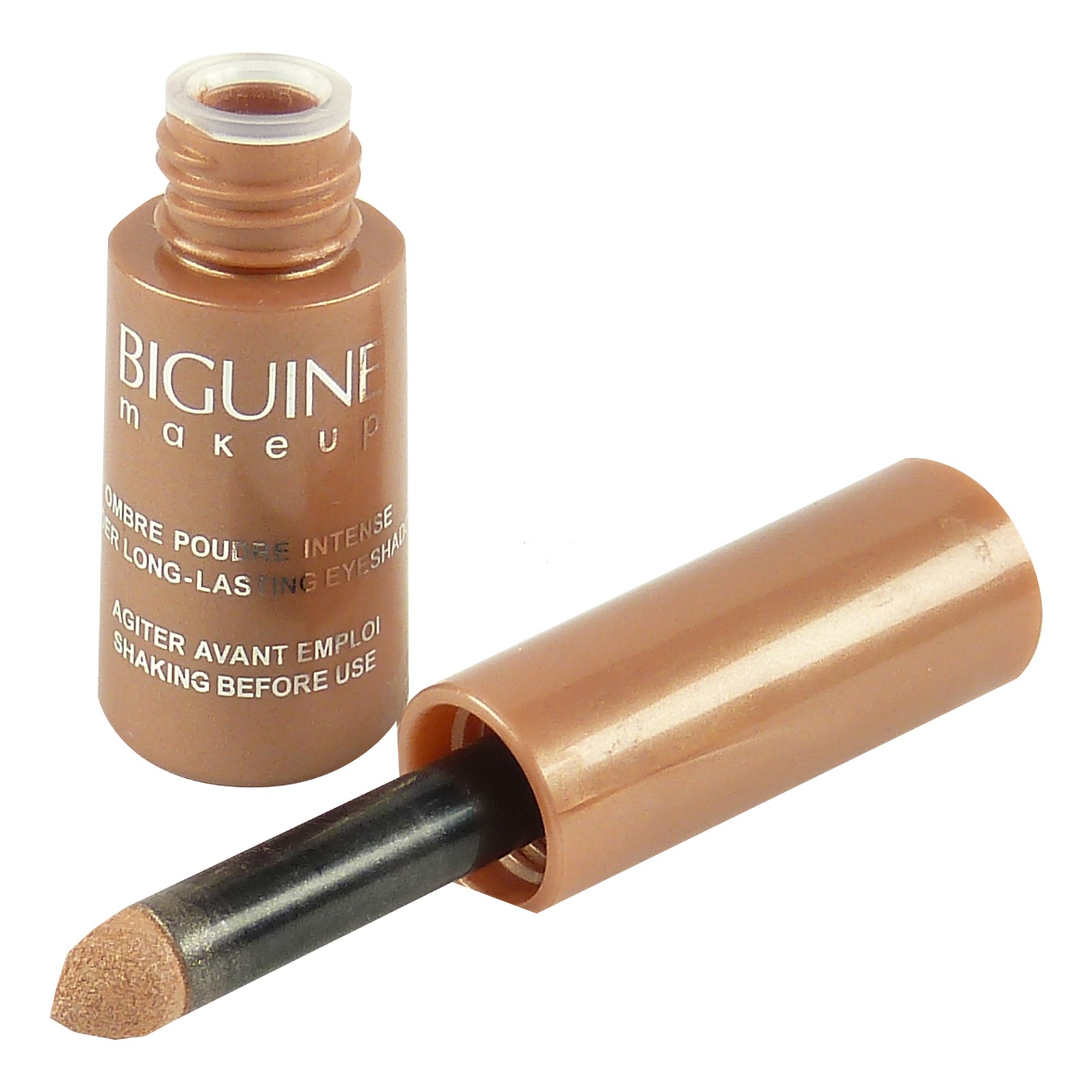 BIGUINE MAKE UP PARIS POWDER LONG LASTING EYESHADOW - Augen Lidschatten - 0,9g  - 8904 Beige Irresistible