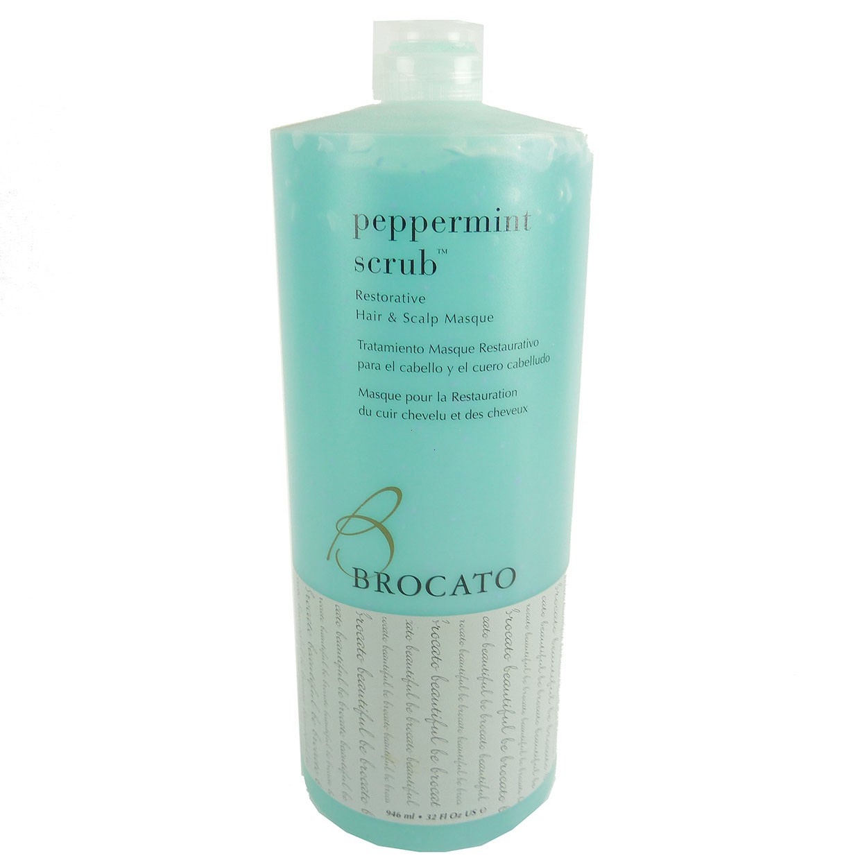 Brocato peppermint scrub Restorative Hair + Scalp Masque Haar Pflege Maske 946ml