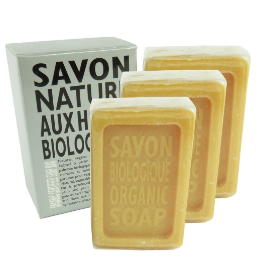 Compagnie de Provence - Savon Nature 3x 100g Seife Natur aus biologischen Ölen