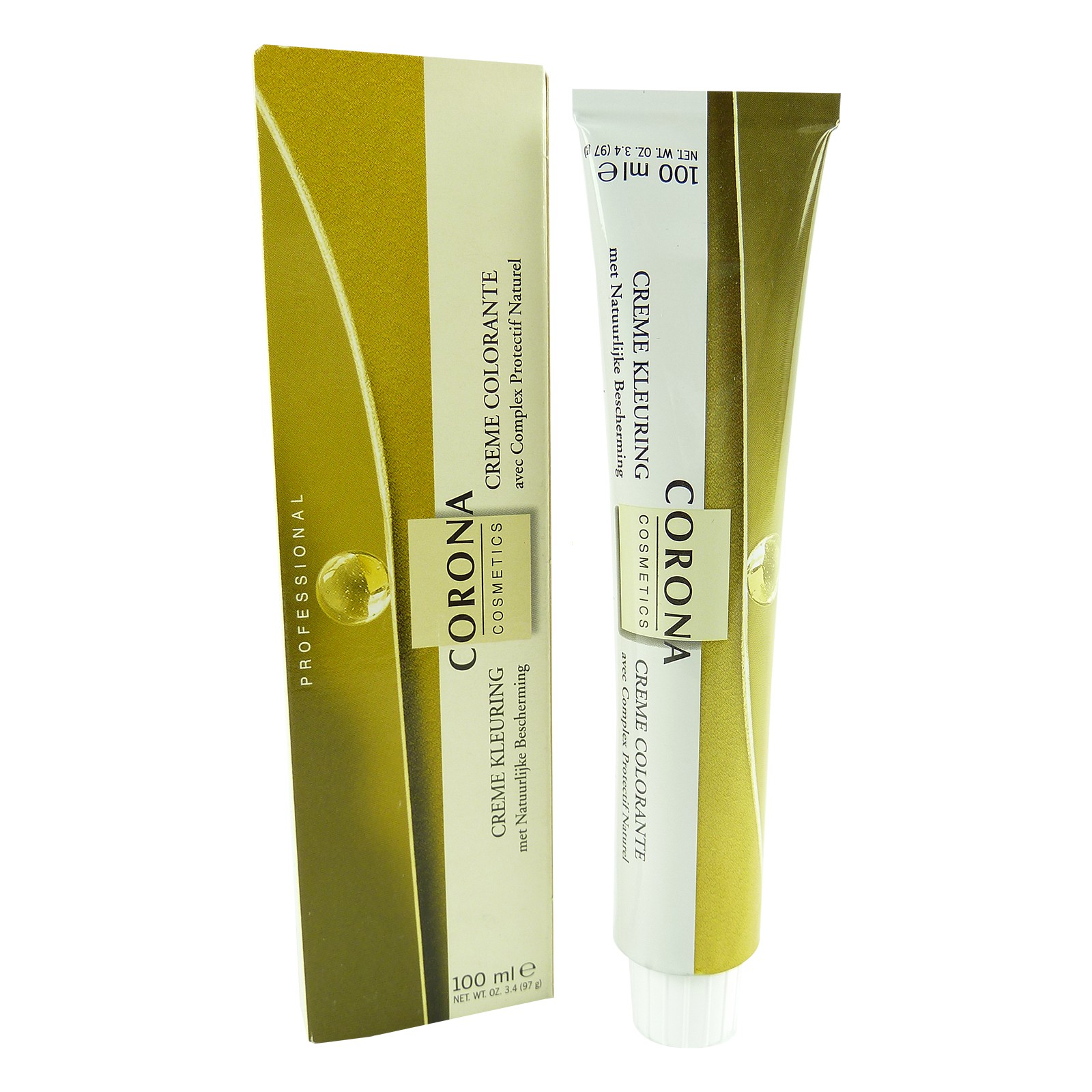 Corona - Creme Colorante - Haar Farbe - Pflege - Coloration - blond - 100ml - 7.4 copper blond