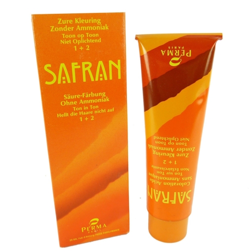 Eugene Perma Paris Safran Coloration Haar Farbe Creme ohne Ammoniak 125ml - Copper Gold / Kupfer Gold