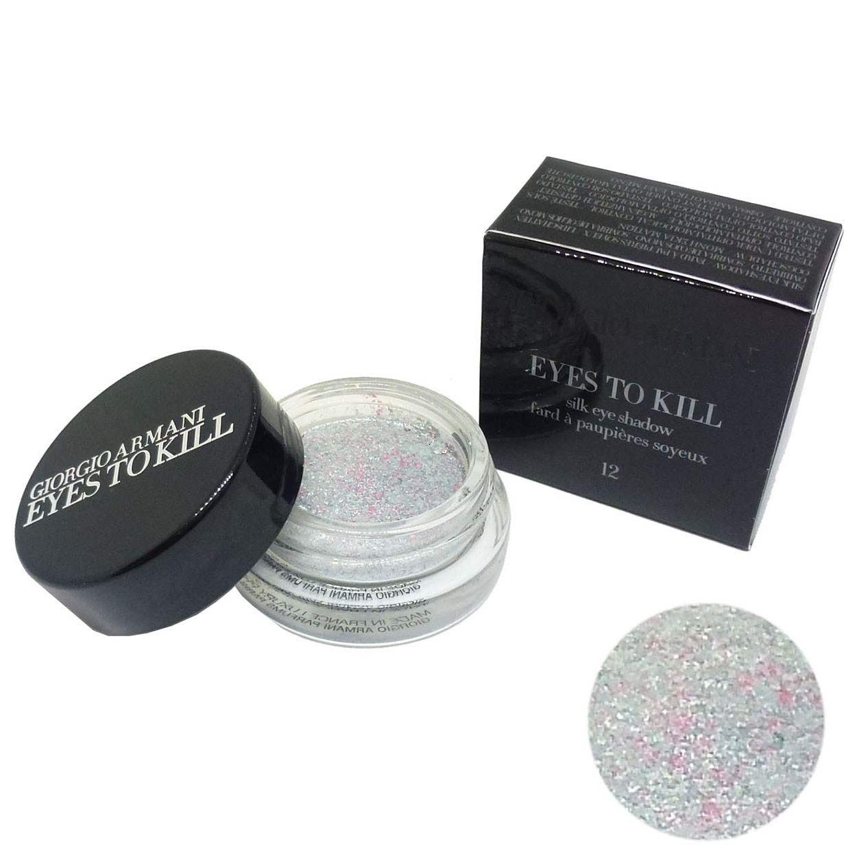 Giorgio Armani Eyes to Kill Silk Eyeshadow #12 Moonlight Lidschatten Make Up 4g