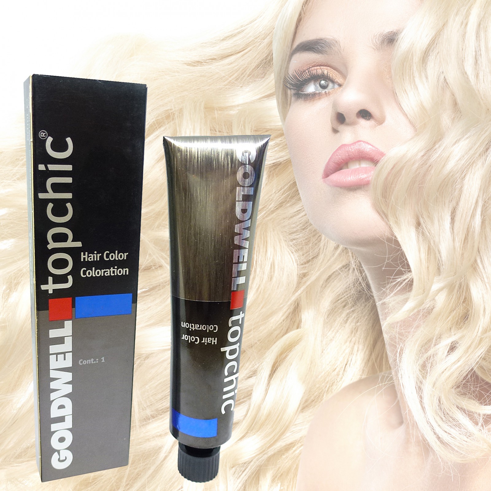 Goldwell Topchic Hair Color Coloration - 60ml - Haar Farbe creme Nuancen Colour - # R-Mix Red Mix