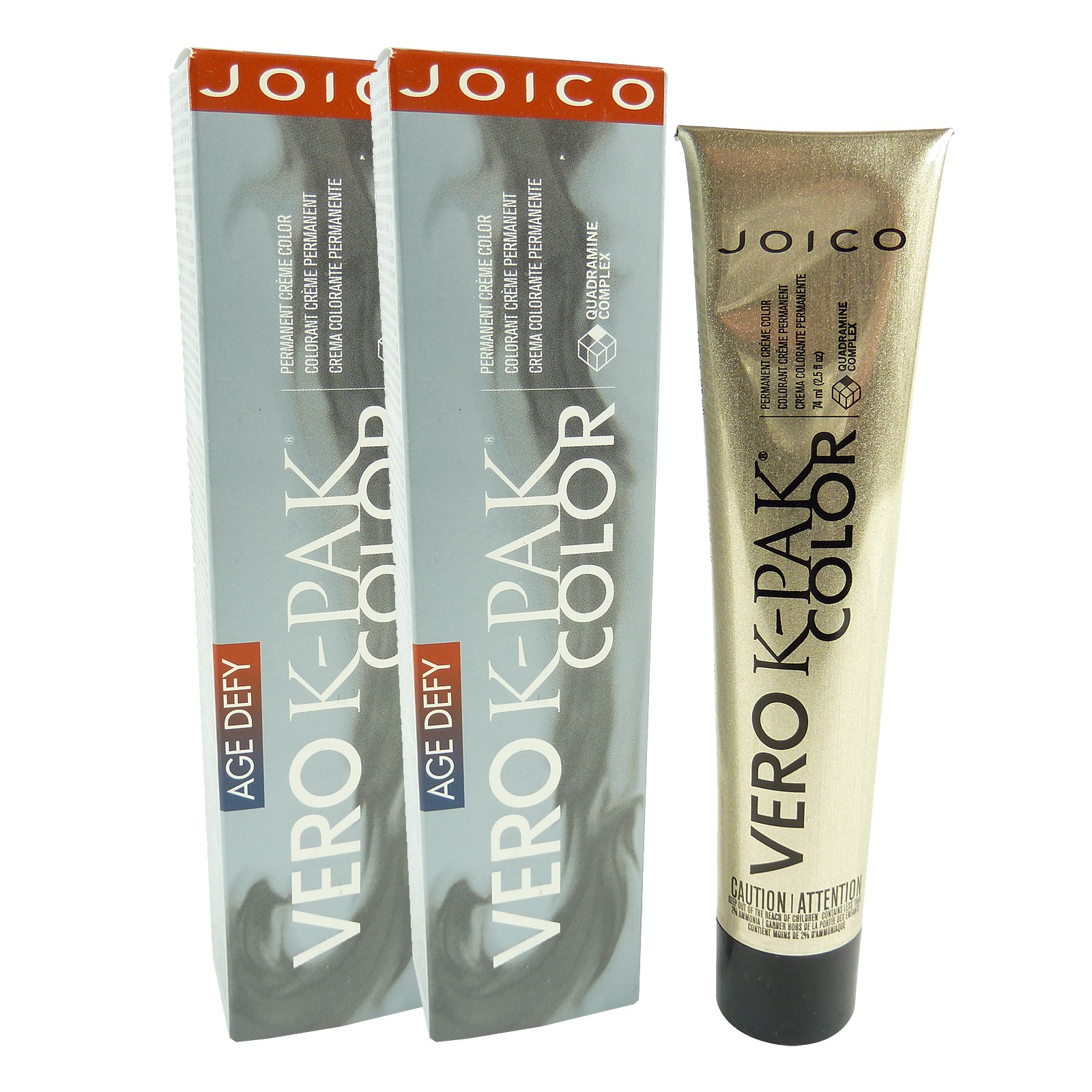 Joico Age Defy Vero K-Pak Color Red Controller Permanent Haar Farbe 2x74ml