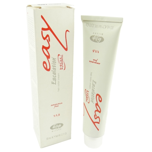 Lisap Easy Escalation Hair Color Cream - 52ml - Creme Haar Farbe ohne Ammoniak - # 2/07 coke