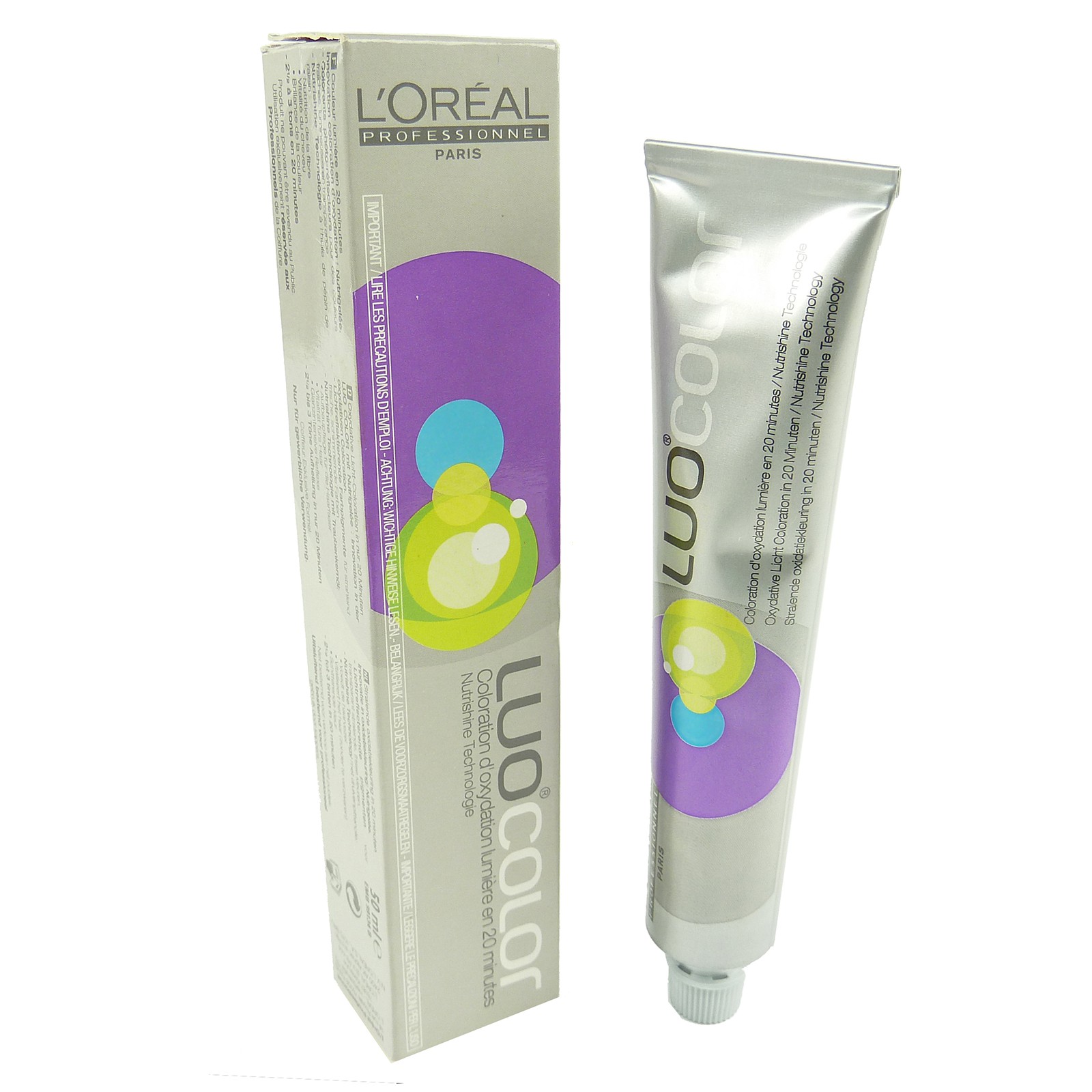 Loreal Luo Color Coloration Creme Farbauswahl  permanent colour Haar Farbe 50ml - 05,21 light brown irise / Hell Braun Irise