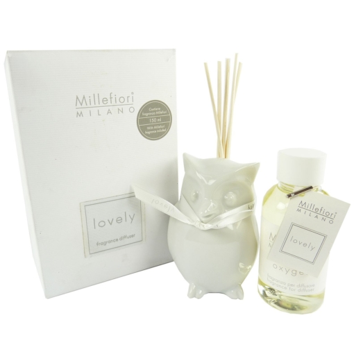 Millefiori Milano Lovely Limone Refill Raum Duft Käuzchen Diffuser Set 150ml