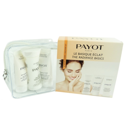 Payot The Radiance Basics Discovery Kit - Gesicht Pflege Reinigung Reise Set