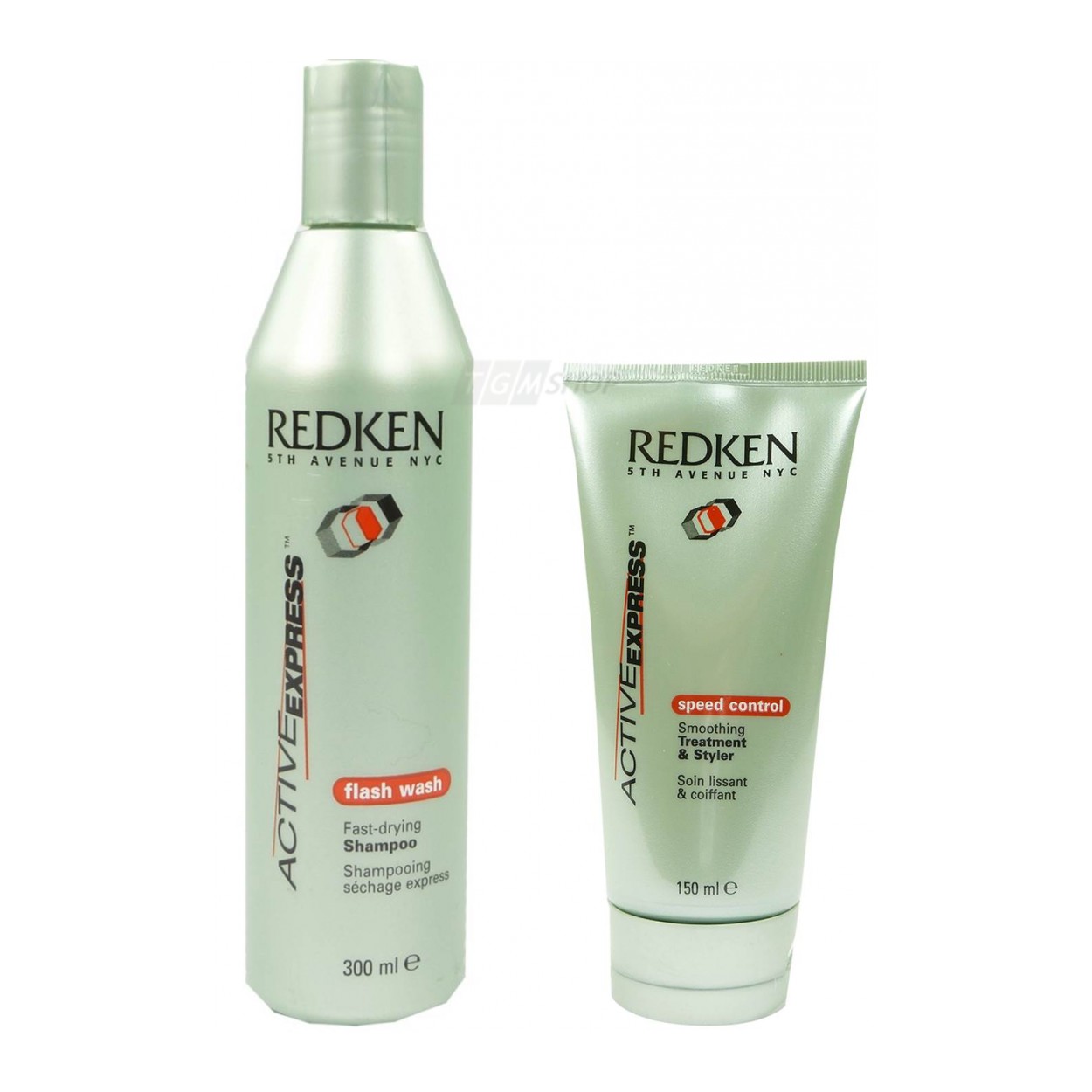 Redken 5th Avenue NYC Active express flash wash + speed control Haar Pflege Set
