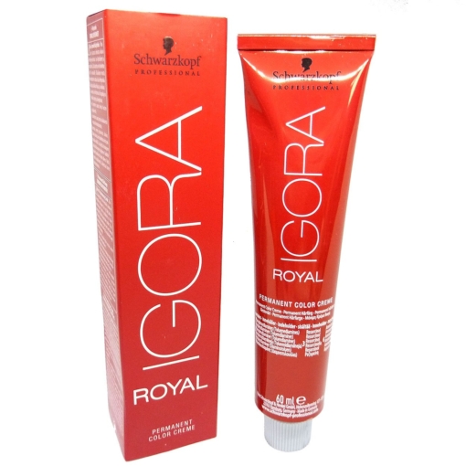 Schwarzkopf Igora Royal Color Cream Permanente Haar Farbe Coloration 60ml - 05-5 Light Brown Gold / Hellbraun Gold