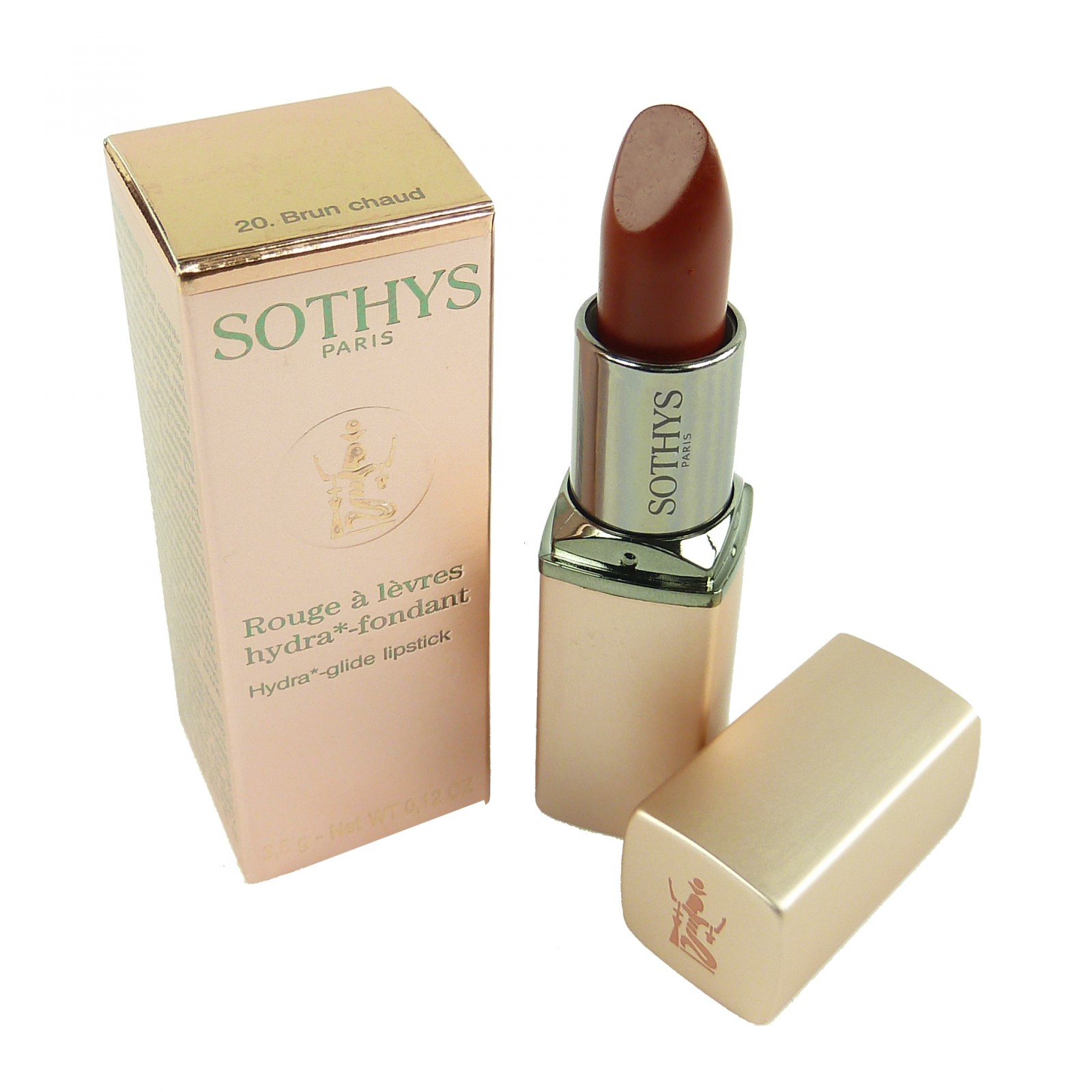Sothys Hydra Glide Lipstick Farbe Make up Kosmetik 3.5g - # 20 Brun chaud