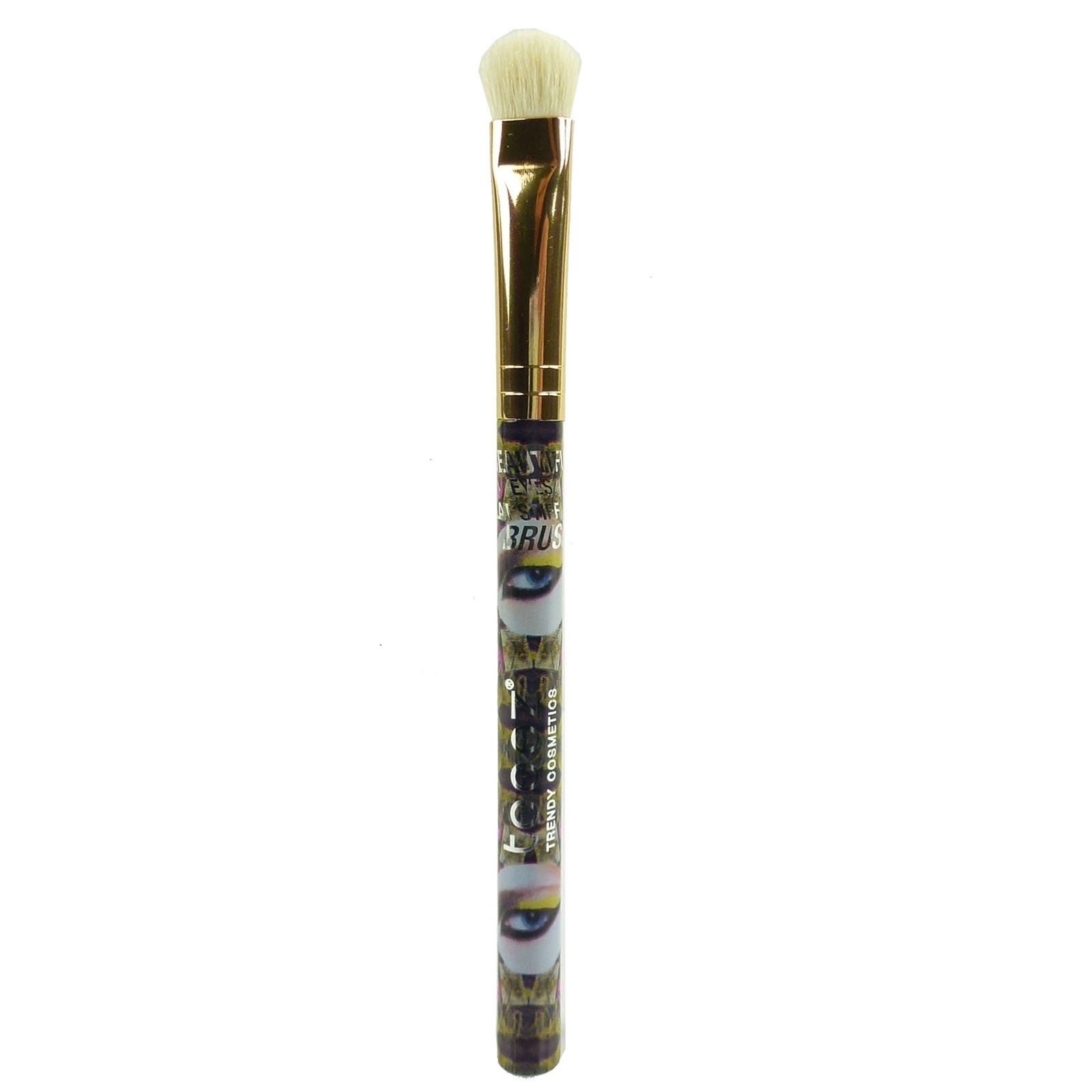 Teeez Beautifull Eyes Flat Stiff Brush - Augen Brauen Lidschatten Make Up Pinsel