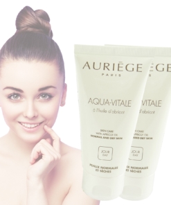 Auriege Paris Aqua Vitale Tages Creme trockene normale Haut Multipack 2x50ml