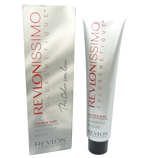 Revlon Professional Revlonissimo Color + Care High Petformance Haar Farbe 60ml - 07.34 Medium Coppery Gold Blonde / Mittelblond Gold Kupfer