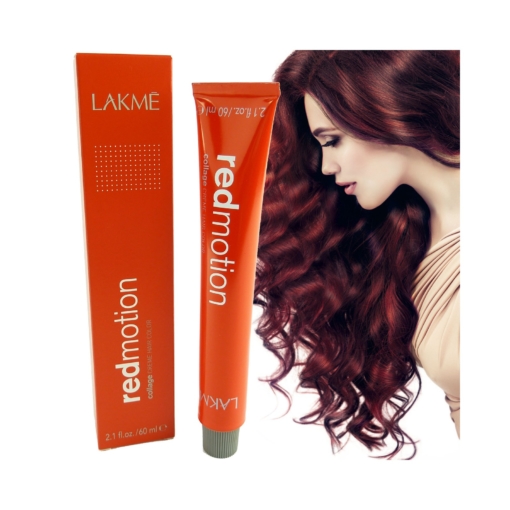 Lakme Redmotion Collage Colororation Haar Farbe Permanent 60ml - 0/95 Mahogany Red/Mahagoni Rot