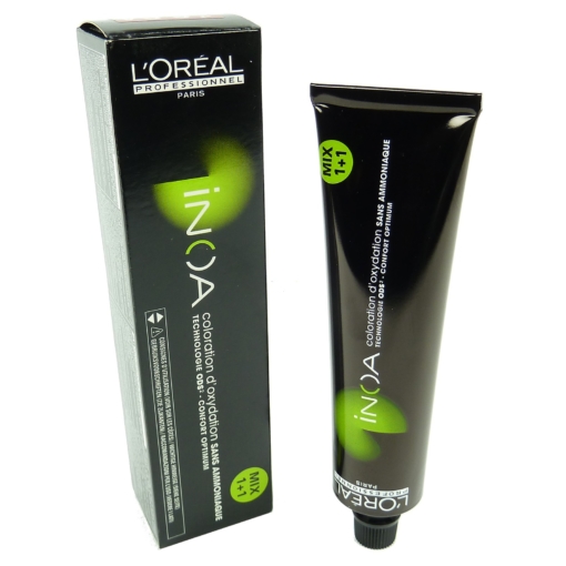 Loreal INOA Coloration Oxydation Permanent Creme Haar Farbe ohne Ammoniak 60g - 05 Fundamental Light Brown / Hellbraun