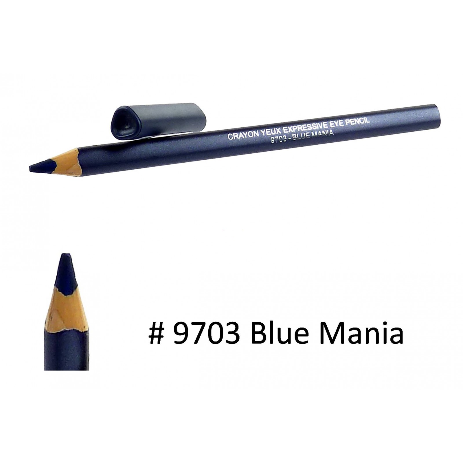 BIGUINE MAKE UP PARIS Crayon Yeux Expressive Eye Pencil -  Augen Liner - 1,2g - 9703 Blue Mania