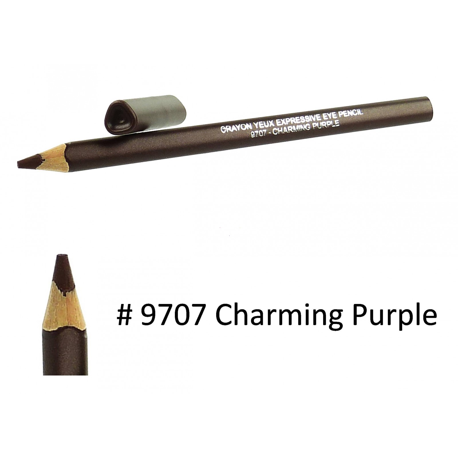 BIGUINE MAKE UP PARIS Crayon Yeux Expressive Eye Pencil -  Augen Liner - 1,2g - 9707 Charming Purple