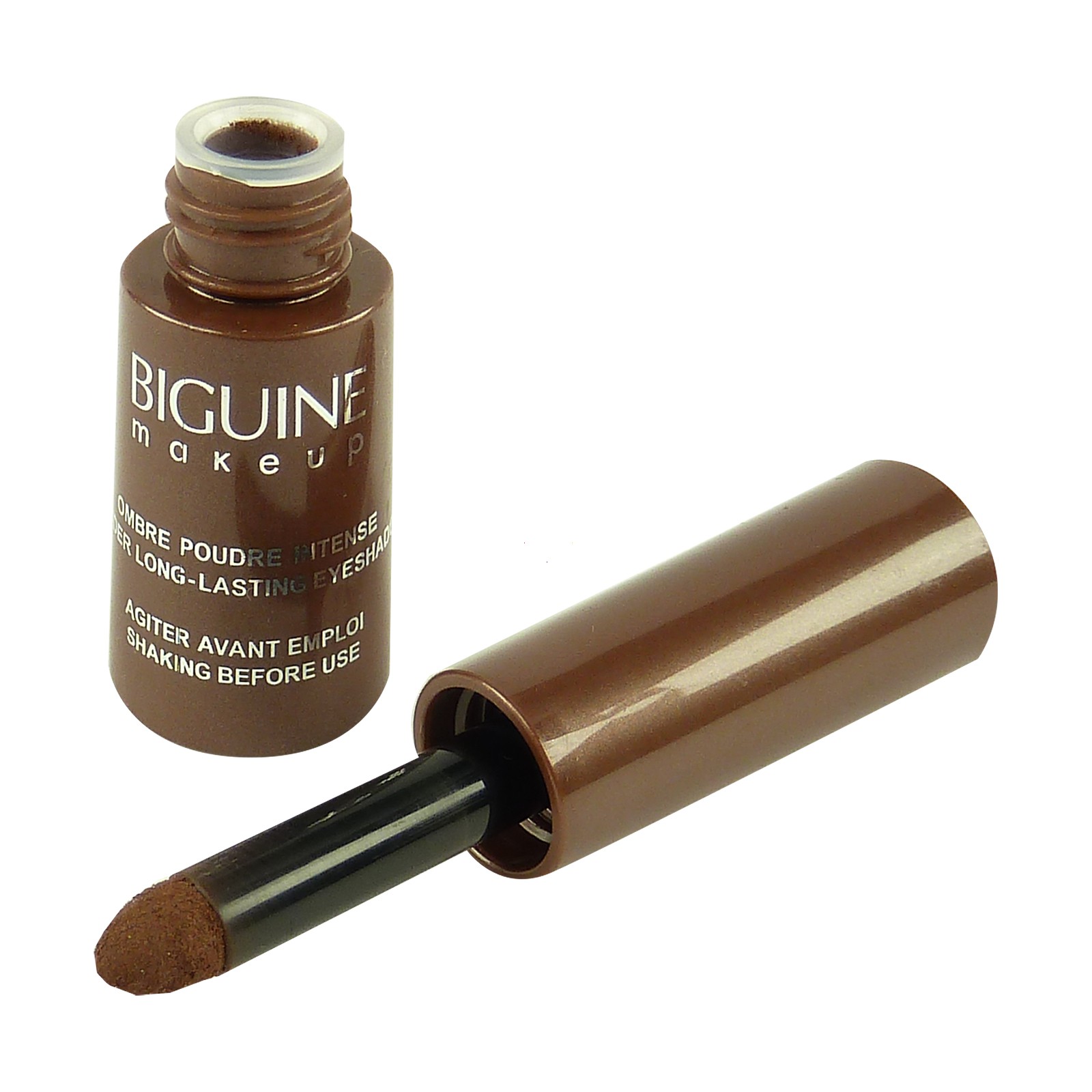 BIGUINE MAKE UP PARIS POWDER LONG LASTING EYESHADOW - Augen Lidschatten - 0,9g  - 8905 Le Brun Mat
