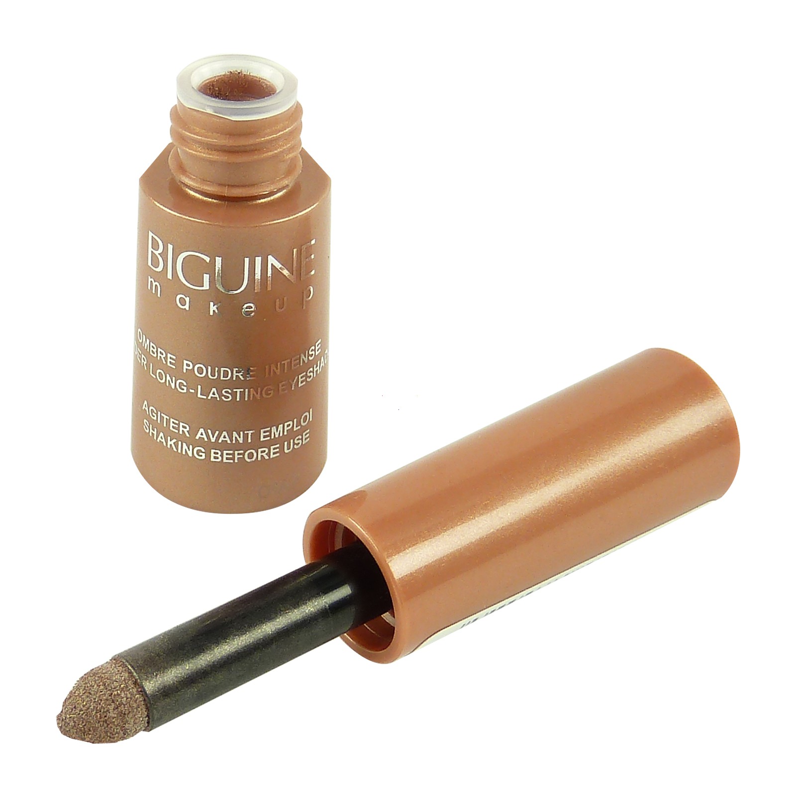 BIGUINE MAKE UP PARIS POWDER LONG LASTING EYESHADOW - Augen Lidschatten - 0,9g  - 8911 Brun D´Avant