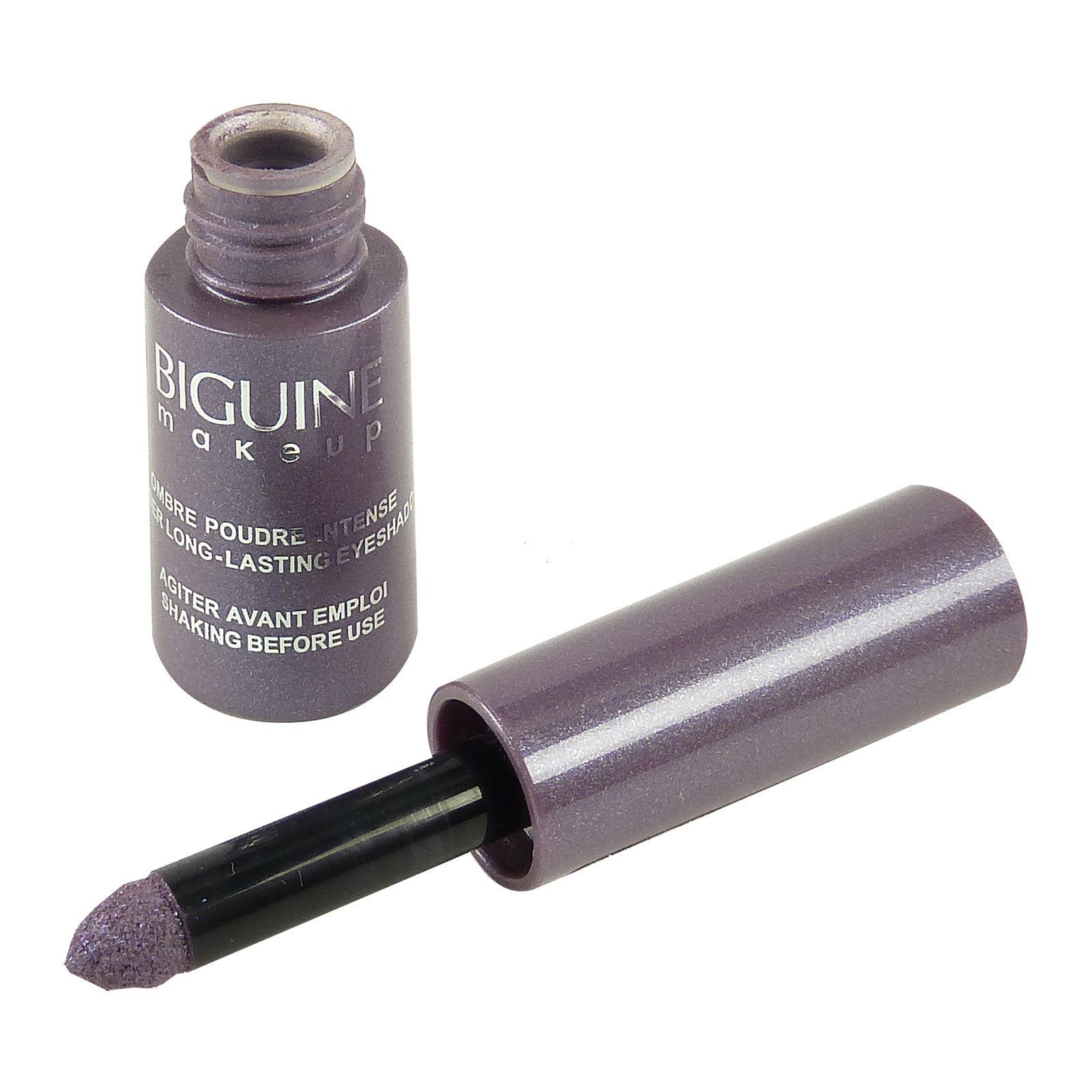 BIGUINE MAKE UP PARIS POWDER LONG LASTING EYESHADOW - Augen Lidschatten - 0,9g  - 8919 Violet Cabaret