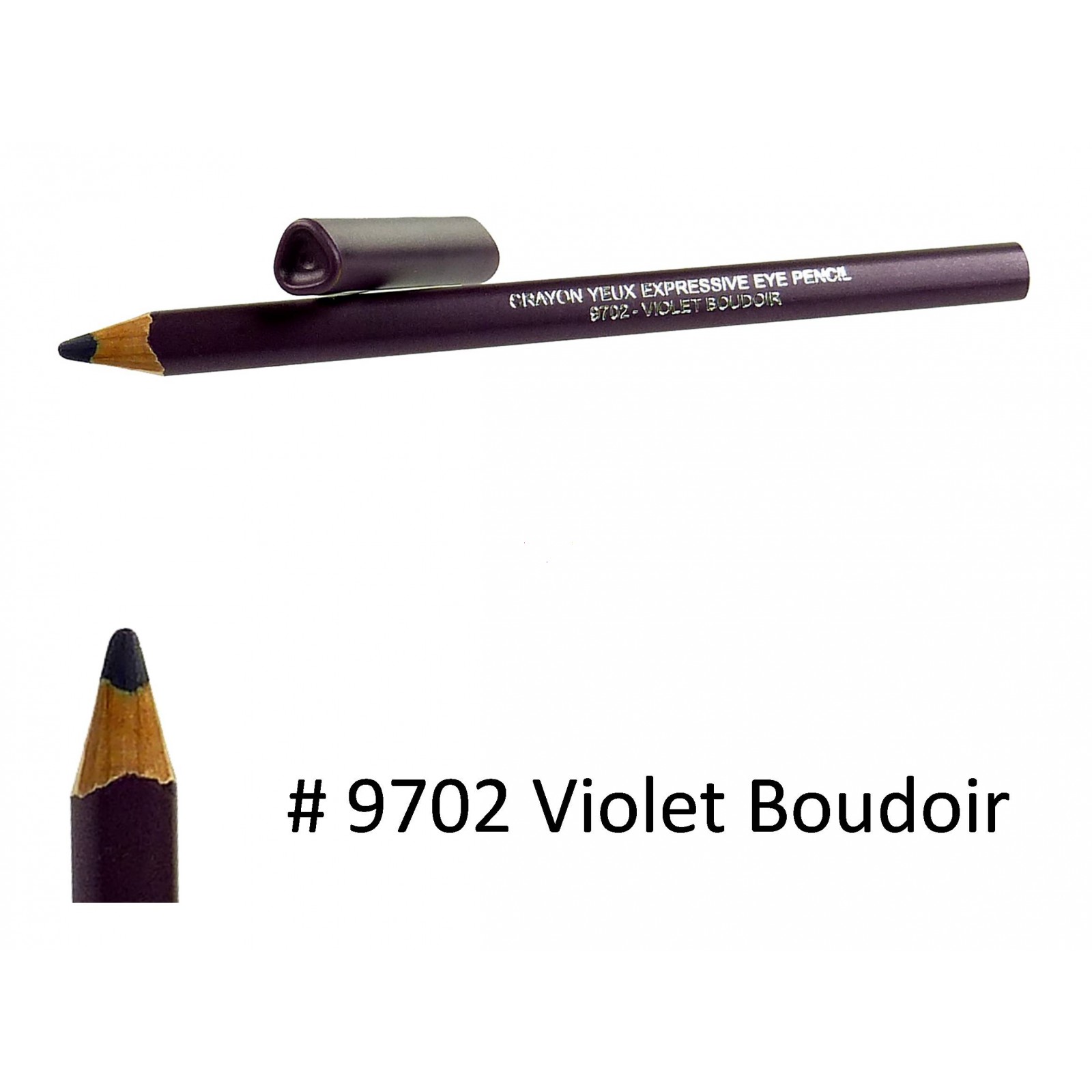 BIGUINE MAKE UP PARIS Crayon Yeux Expressive Eye Pencil -  Augen Liner - 1,2g - 9702 Violet Boudoir