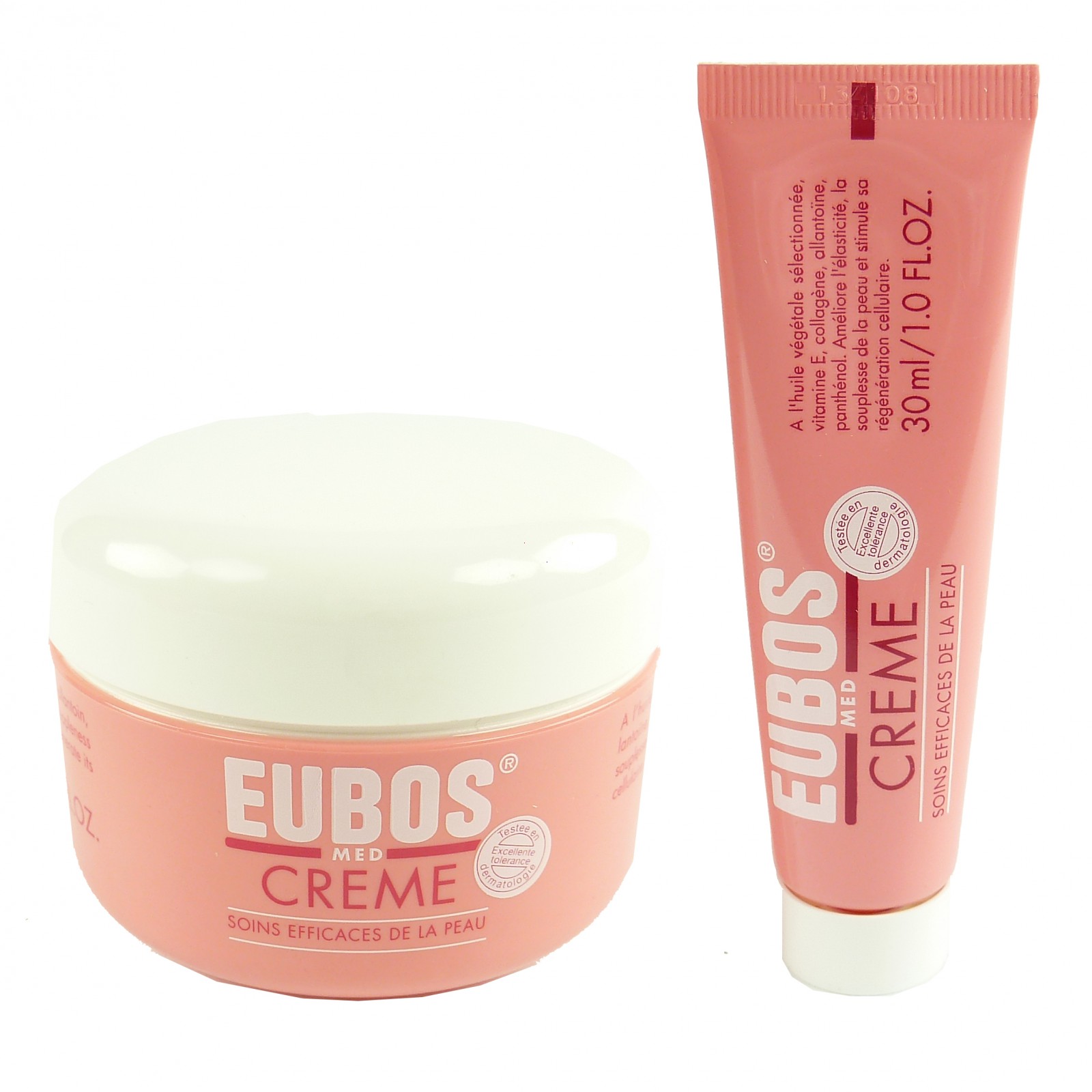 Eubos Med Creme Set 130ml + 20ml Haut Ruhe - Körper Pflege trockene Haut