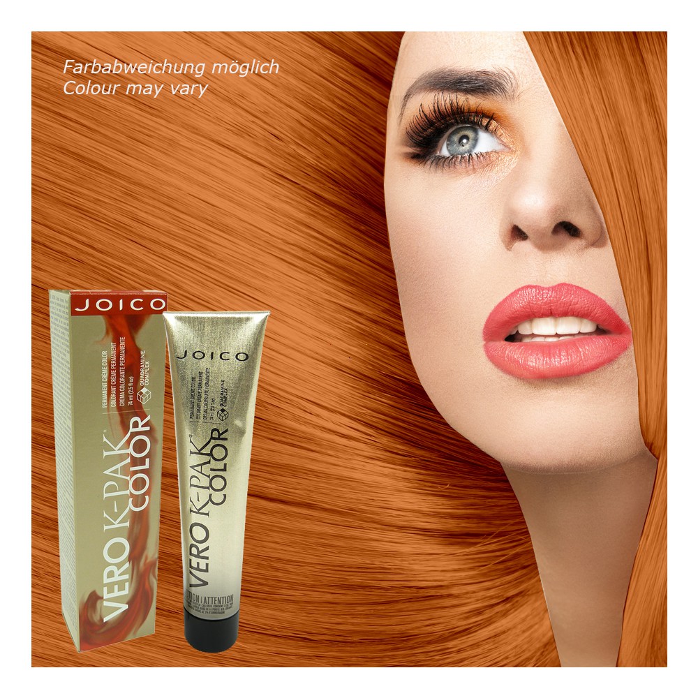 Joico Vero K-Pak Permanent Haar Farbe Creme Coloration 74ml Nuancen zur Auswahl - 9RG Light Red Gold