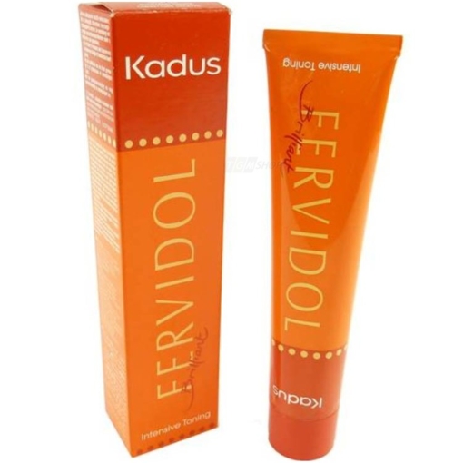 Kadus Professional Fervidol Brilliant 60ml Haarfarbe Tönung ohne Ammoniak - # 7/43 Medium Copper Gold/Mittel Kupfer Gold