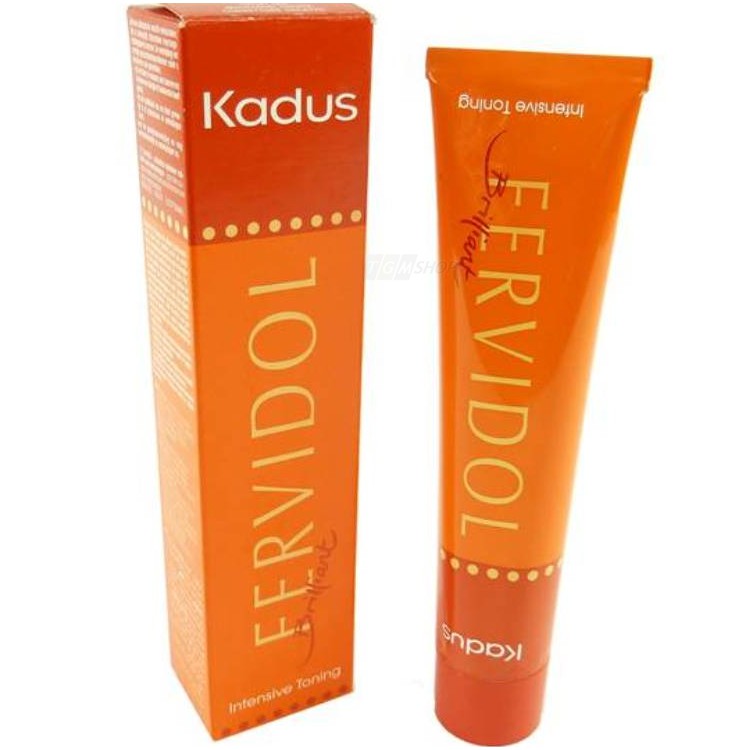 Kadus Fervidol Brilliant 60ml Haar Farbe Tönung Coloration ohne Ammoniak - # 0/44 Red Mix/Mixton Rot
