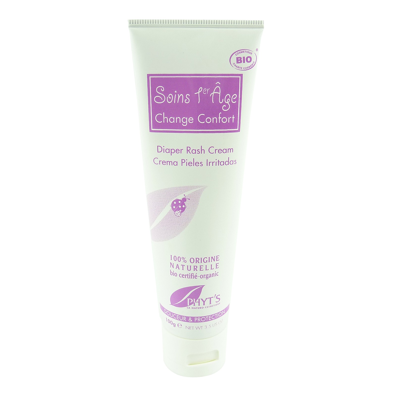 PHYT´S Bio Change Confort  Windel Ausschlag Creme Baby Pflege 100g
