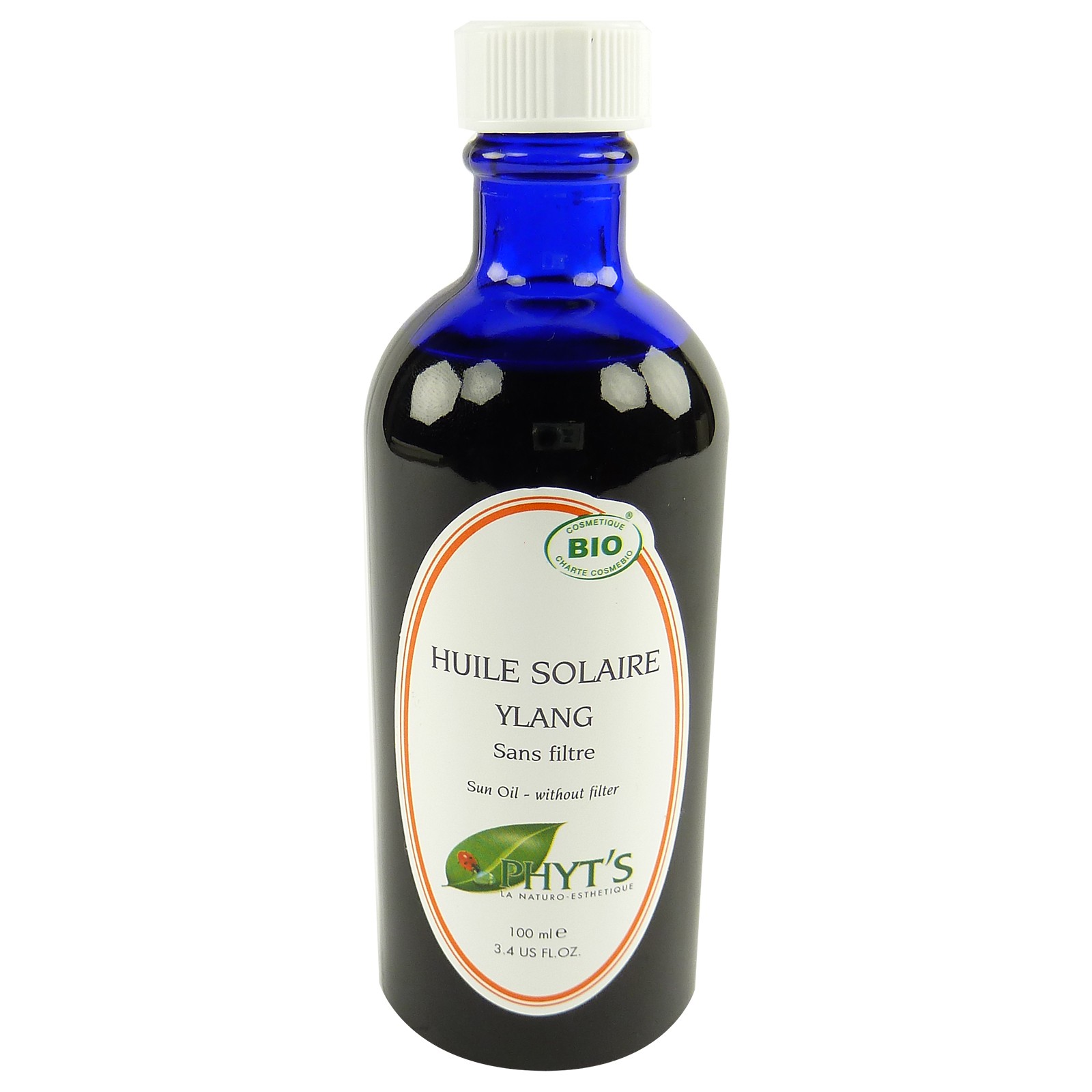 PHYT´S Huile Solaire Ylang Sonnen Öl 100ml für Gesicht und Körüer