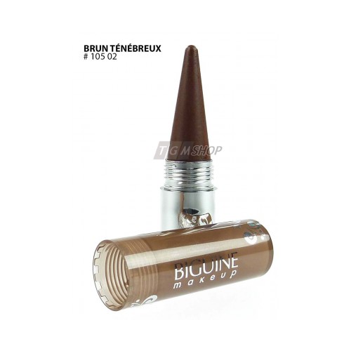 BIGUINE MAKE-UP PARIS Kajal Augenstift Augen Makeup Kosmetik 3g - 10502 Brun Tenebreux