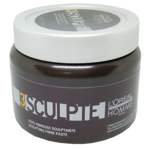 Loreal Homme Sculpte Force 3 Sculpting Fibre Paste Herren Haar Styling 150ml