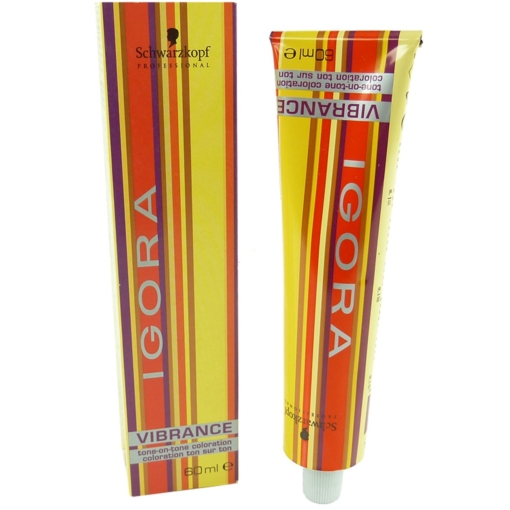 Schwarzkopf Igora Vibrance Tone-on-Tone Creme Haar Farbe Coloration Tönung 60ml - 08-0 Light Blonde / Hellblond