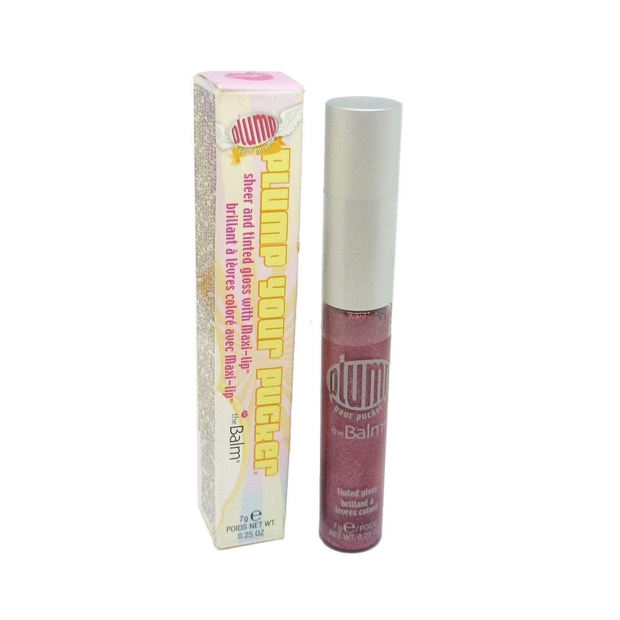 The Balm Plump Your Pucker Lip Gloss Lippen Farbe Color Colour Make Up 7g passion my fruit