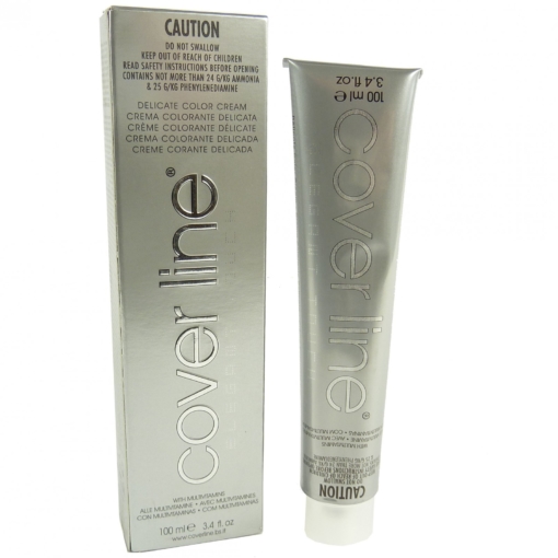 Cover Line Delicate Haar Farbe Coloration Permanent Creme 100ml - 09.43 / 9CG Very Light Copper Gold Bl.