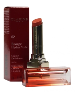 Clarins Rouge Hydra Nude SPF 6 - Creme Lippen Stift Farbe Pflege Make up - 3g - 02 nude coral