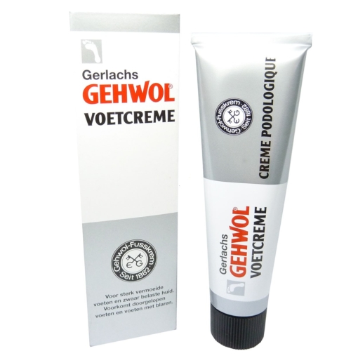 Gerlachs Gehwol Fuß Creme Vorbeugend gegen Blasen Wundlaufen Fußpilz 75ml