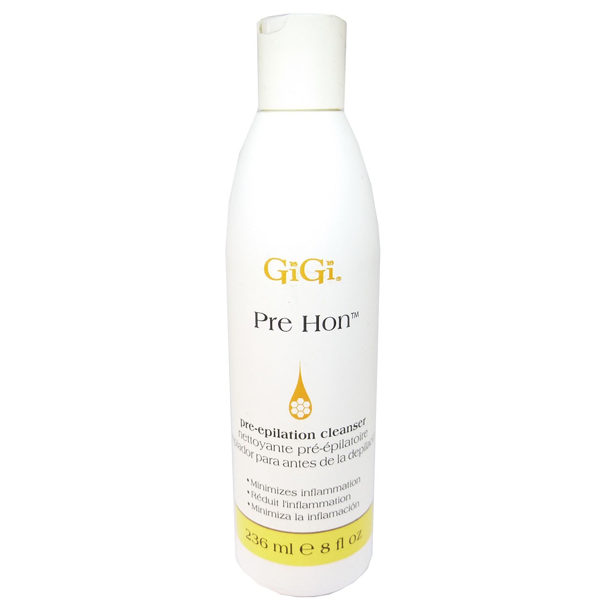 GiGi Pre Hon pre epilation cleanser Epilieren Enthaarung Haut Reiniger 236ml Beauté24 Ihr