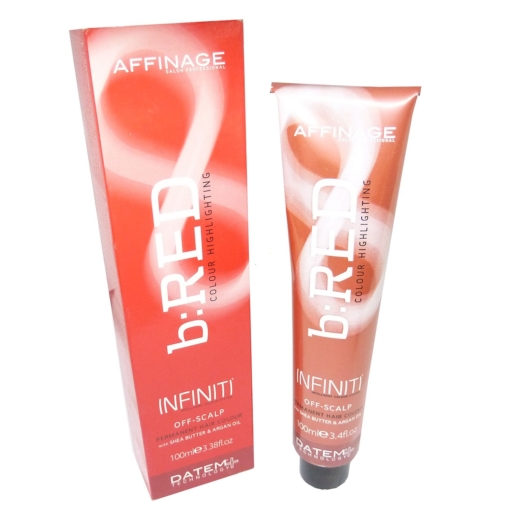 Affinage B Red Haar Farbe Coloration Creme Permanent 100ml - Red Copper / Kupferrot