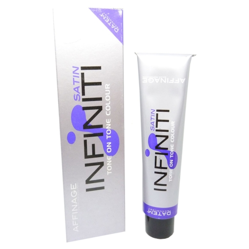Affinage Infiniti Satin Tönung Creme Haar Farbe 60ml - .000 Clear / Klar